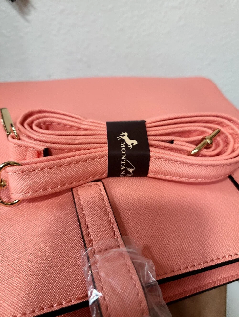 Montana West 2PCS Purses for Women Wallet Set Shoulder Satchel Handbag Coral Col